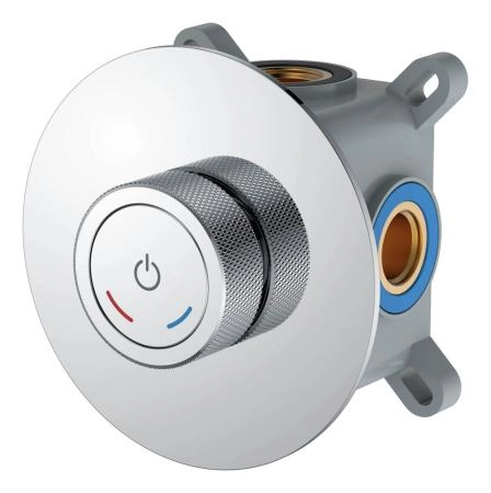 Смеситель автоматический встроенный Boheme TECH Chrome 154-4-CR