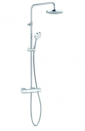 Душевая система Kludi Logo Dual Shower System 6809505-00 для душа с термостатом