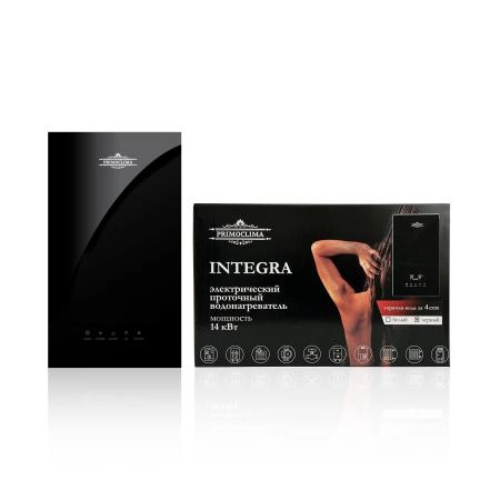 Электрический проточный водонагреватель PRIMOCLIMA INTEGRA 14 кВт, черный