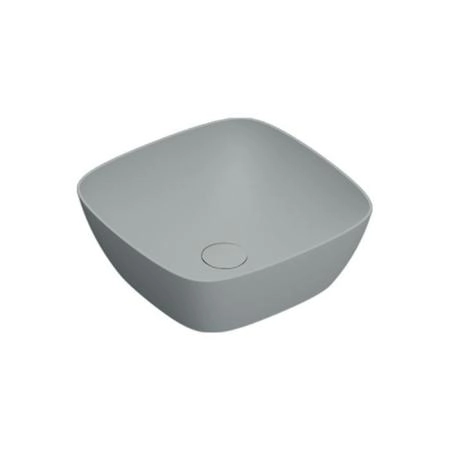 Catalano Alvea Раковина 40x40см накладная, без отв., цвет: Aqua Satinato