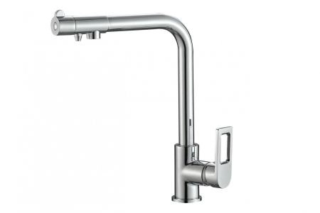 Смеситель для кухни ZORG Steel Hammer (SH 572 CR) хром
