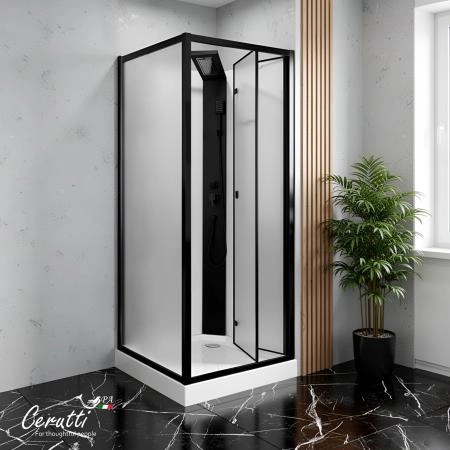 Душевая кабина СeruttiSPA БЕЛЛА (BELLA) 90BF (90x90x215-225)