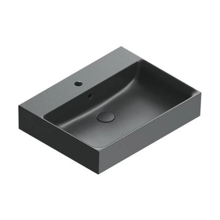 Catalano Premium Раковина 60x47см, с 1 отв., цвет: черный матовый
