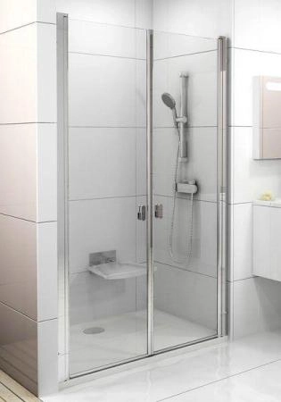 Душевая дверь Ravak Chrome CSDL2-120 блестящий+стекло Transparent