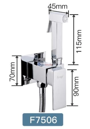 Гигиенический душ Frap F7506 хром