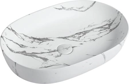 Раковина SantiLine SL-7022MM керамическая, накладная