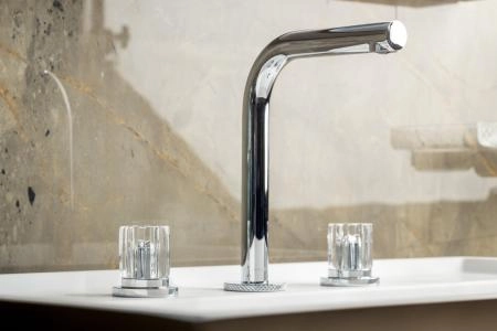 Смеситель на столешницу Boheme ELEGANTE на 3 отв. CHROME 152-CR-EL