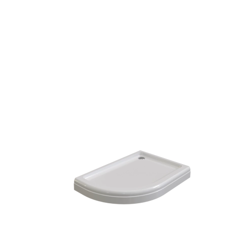 Поддон к душевому углу Соул 3 120х80 (правое исполнение, поддон на раме-подставке с устройством слива)