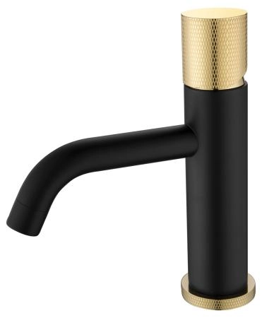 Смеситель STICK Boheme для умыв. низ. BLACK TOUCH GOLD_Комплект 121-BG.2