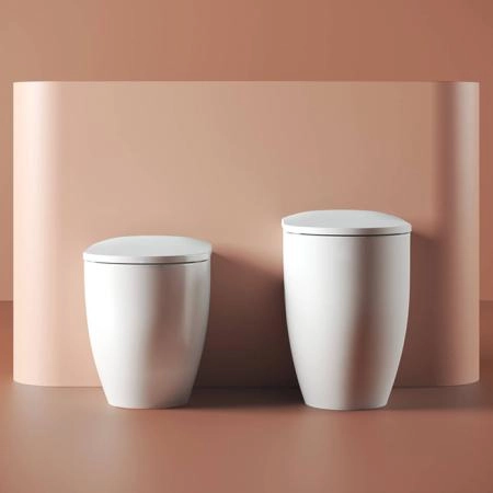 Artceram Monet Унитаз 36х54х48см., напольный, приставной, Rimless, saniglaze, цвет: белый глянцевый