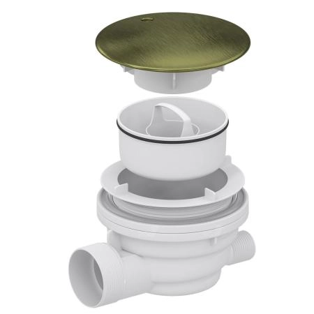 Сифон для душевых поддонов RGW Velplex QYD-01 бронза  18241101-08