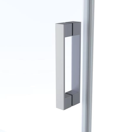Душевой уголок Vegas-glass ZA Protec 90 07 01, профиль матовый хром, стекло прозрачное