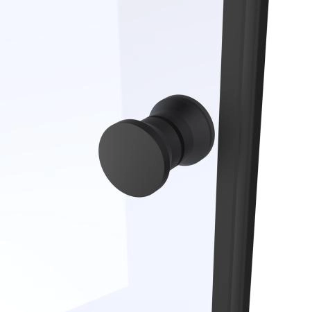 Шторка на ванную Vegas-glass ZV+ZVF Protec 150*70 02М 01, профиль черный матовый, стекло прозрачное