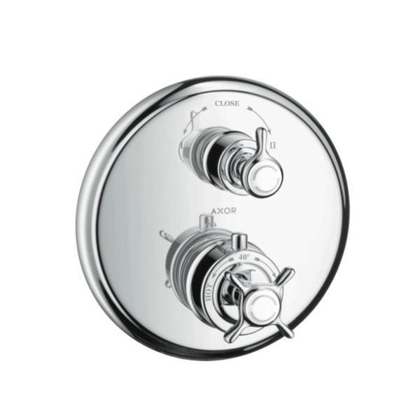 AX Montreux Встраиваемый термостат для душа, 2 потреб, (внешняя часть), цвет: хром
