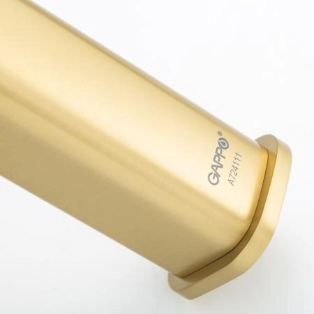 Смеситель GAPPO G1028-3 для раковины, золотой сатин