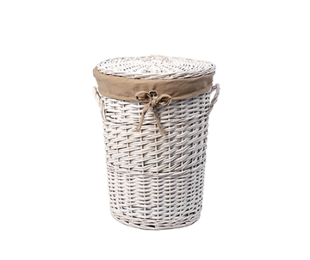 Корзина Wasserkraft Aller WB-106-M для белья с крышкой Плетеная