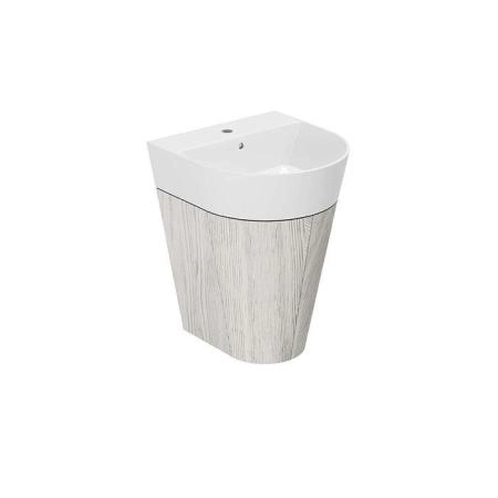 Azzurra Forma Тумба подвесная 50х47х65см, с 2 дверцами, с раковиной, цвет: Olmo bianco