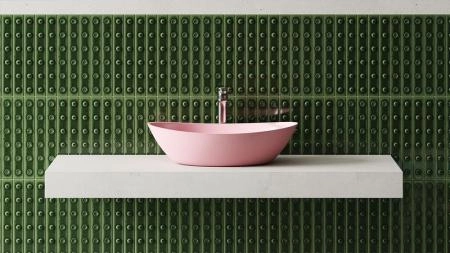 Раковина Salini NOEMI S-Sense покраска RAL глянцевая 56x34 1101103GF накладная