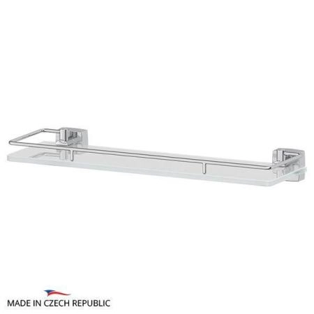 Полка с держателями FBS Esperado ESP 014 40 cm матовое стекло, хром