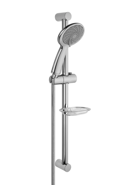 Душевая стойка VitrA Samba 3F A45680WSA с ручным душем без смесителя с мыльницей хром