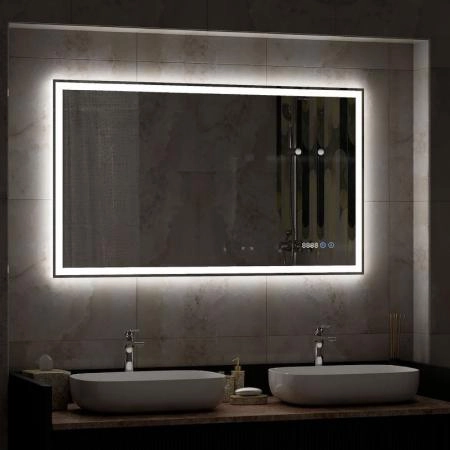Зеркало Континент Mercury luxe 1000x700 ЗЛП971 с подсветкой