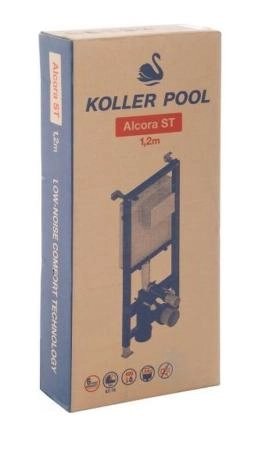 Инсталляция KOLLER POOL для подвесного унитаза Alcora ST 1200 без панели смыва