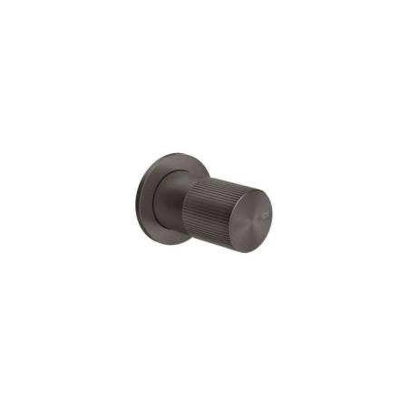 Gessi Habito Rigato Смеситель для душа, встраиваемый, цвет: Black Metal Brushed PVD