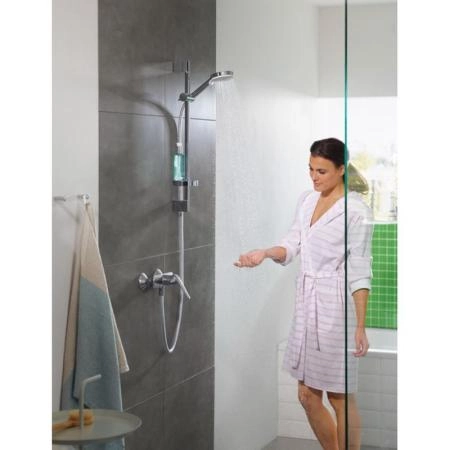 Душевой набор Hansgrohe Crometta 26553400, белый/хром