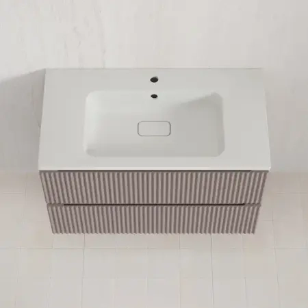 Тумба Style Line "Марокко 90" ЛС-00002486 подвесная, тауп темный