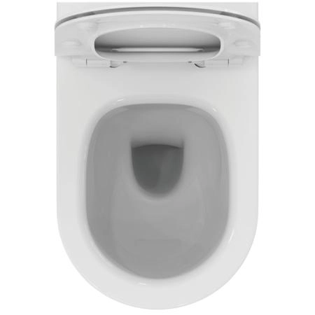 Ideal Standard Blend Унитаз подвесной 54х35.5см., с сиденьем, технологией смыва AquaBlade®, цвет: белый