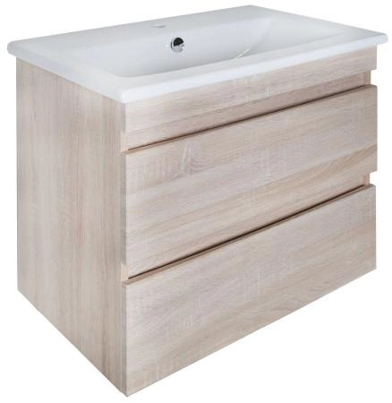 Тумба ASB-Mebel Лира 60 Дуб Сонома подвесная под умывальник Элина 60