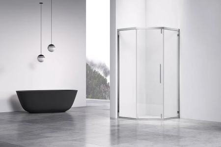 Душевой уголок Vincea Show VSP1-4SH100CL, 1000*1000, хром, стекло прозрачное