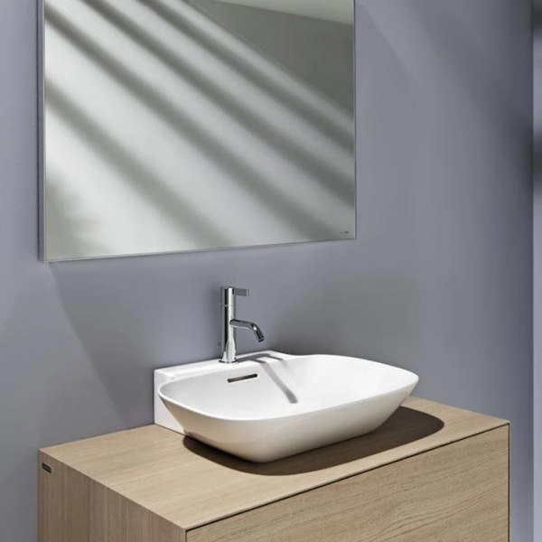 Laufen INO Раковина 560х450х120мм с 1 отв. под смеситель, подвесн, цвет: белый (посление 5шт продаем с базой 4.2535.2.030.171.1)