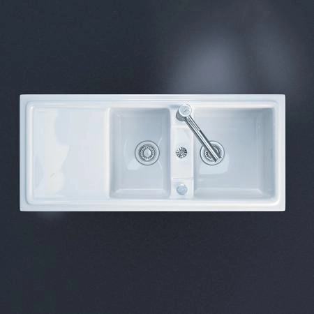 Duravit Cassia Кухонная мойка Cassia 80 1160x510, белая (Спец.цена из наличия)