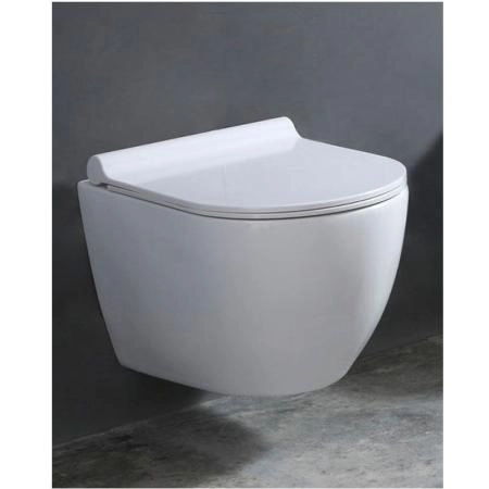 Унитазы Azario Унитаз подвесной безободковый Azario Geno AZ2196D с крышкой микролифт