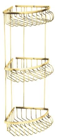 Угловая тройная Полка Boheme (металл) IMPERIALE 10428