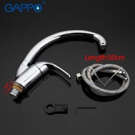 Смеситель Gappo G4135 для кухни хром
