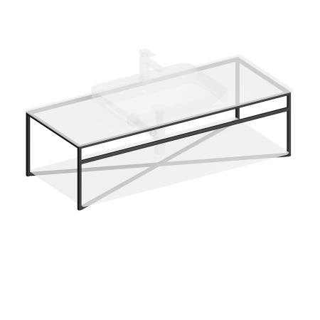 Металлическая структура Kerama Marazzi PLAZA NEXT ПЛАЗА НЕКСТ PL.N.120.02\BLK.M подвесная 120, черная матовая