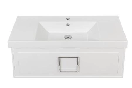 Тумба под раковину LA FENICE Cubo Bianca белый 100 FNC-01-CUB-B-100 белый матовый