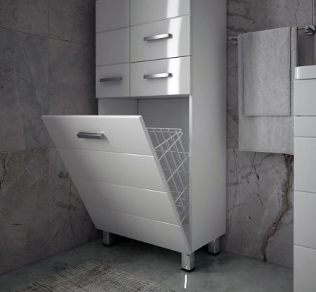 Шкаф-пенал Corozo Денвер 60 Z1, корзина