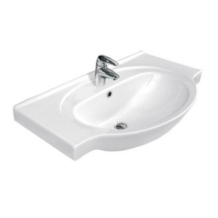 Тумба под умывальник Stella Polar Концепт 80, 2 ящ., Эрика 80