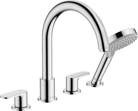 Hansgrohe 71456000 Vernis Blend Смеситель на борт ванны, на 4 отверстия, хром