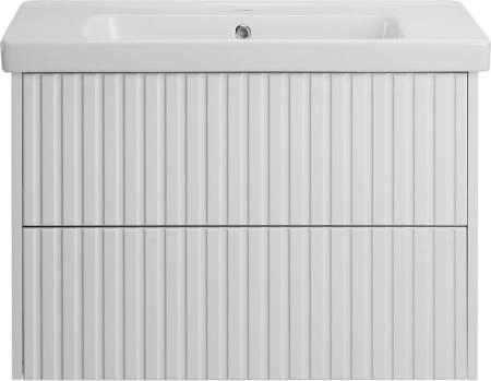 Тумба под раковину  ASB-Woodline Риола 80 подвесная Слоновая кость