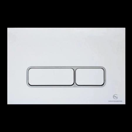 Клавиша смыва GROCENBERG KP3060W, белый