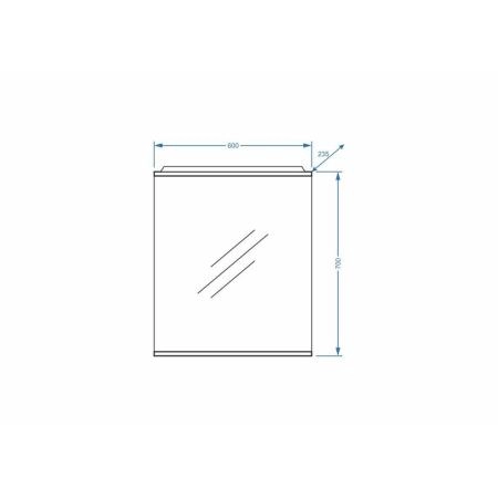 Зеркало Stella Polar Ванесса 60/С