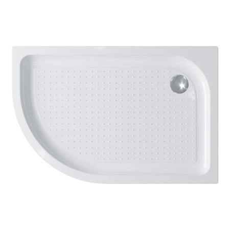 Поддон для душа BelBagno 100x80 асимметричный акрил TRAY-BB-RH-100/80-550-15-W-R