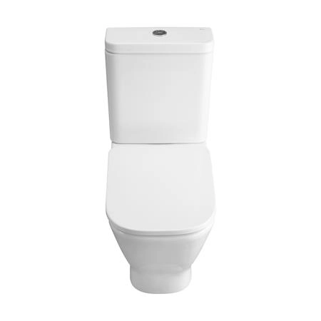 Roca The Gap Square Унитаз моноблок 36x65см, с горизонтальным выпуском, цвет: белый