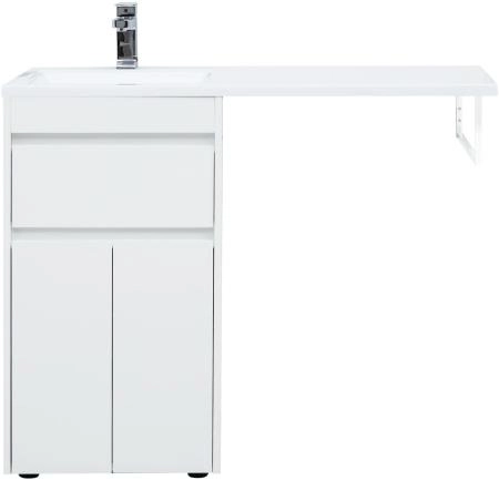 Тумба под раковину Aquanet Токио 48 белый (напольная, 1 ящик, 2 дверцы)