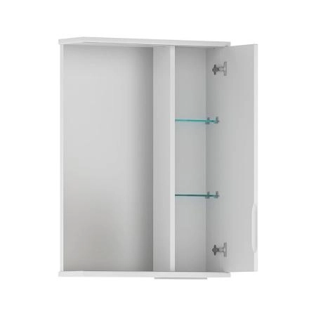 Зеркало-шкаф Volna Adel 50 правый белый глянец