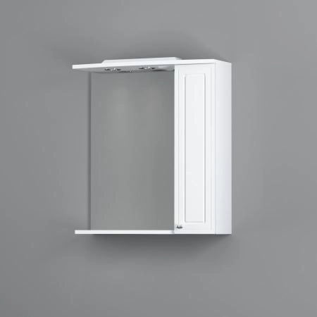 Зеркальный шкаф RedBlu by Damixa Palace One M41MPR0651WG белый глянцевый